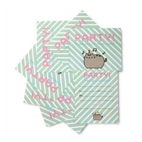 Pusheen Party Invites (Pack of 8) Extra Image 2